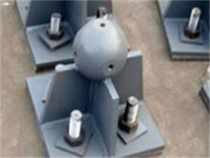 牡丹江螺栓球网架支座